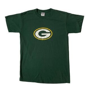 Green Bay Packers Logo Short Sleeve T-Shirt Tee SZ S